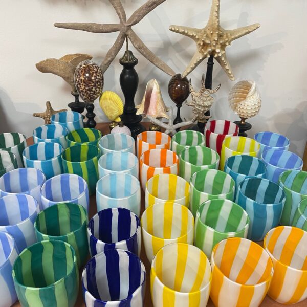 Set of Murano glasses